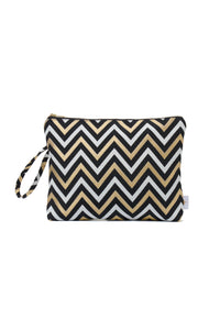 TRAVEL POUCH FESTIVE ZIGZAG