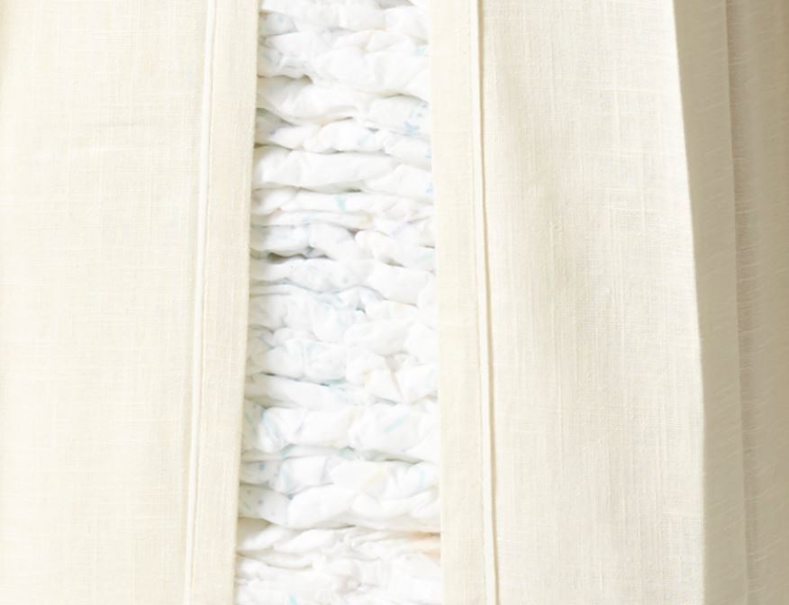 The Nappy Pocket Linen Light Sand